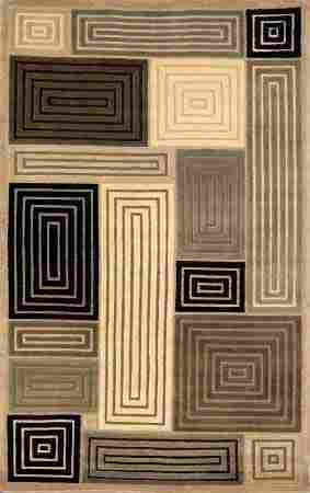 Contemporary Design Hand Knotted Carpets