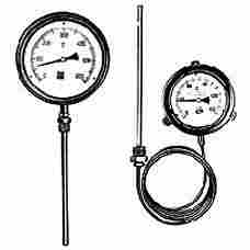 Steel/Vapour Filled Thermometer