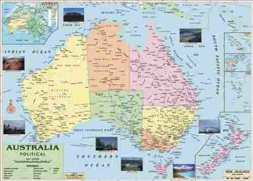 Australia Political Map