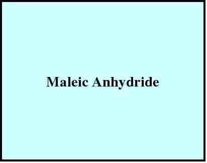 Maleic Anhydride