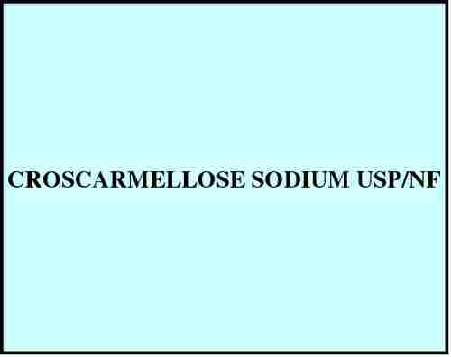 CROSCARMELLOSE SODIUM USP/NF