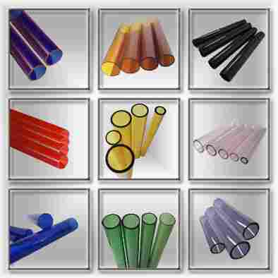 3.3 Colored Borosilicate Glass Tube & Rod