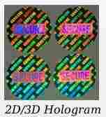 2D/3D Holograms