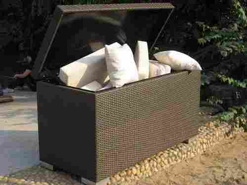 Casual Patio Rattan Cushion Box