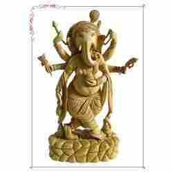Wooden Ganesha Statues