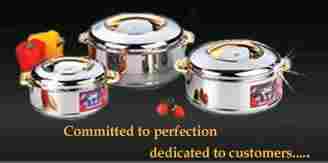 Insulated Stainless Steel Hot Pots