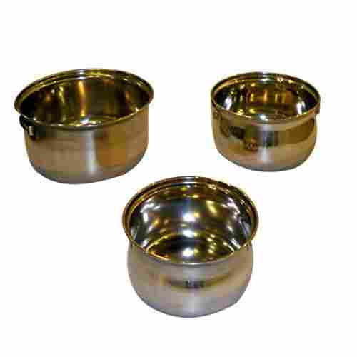 Stainless Steel Belly Casseroles