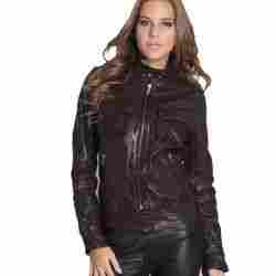 Lamb Leather Womens Lmn Short Jacket