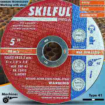 5" Cutting Wheel /Cutting Disc for Metal (T41)