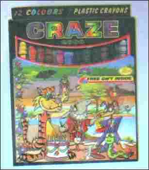 Craze 2000 Plastic Crayons