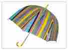 Multicolor Stripped Umbrellas