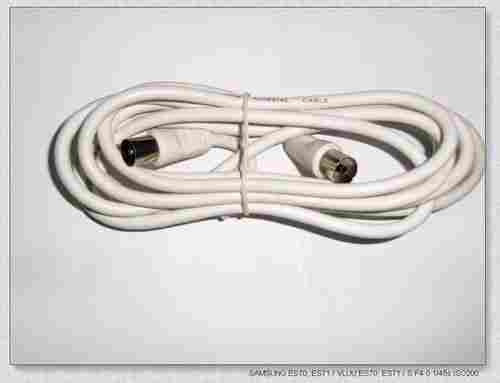 9.5mm White TV cable