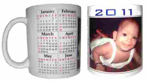 Photo Calendar Mugs