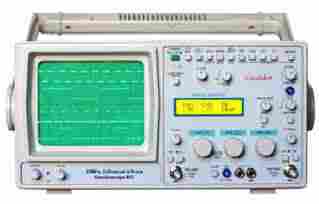 25 MHz Dual Channel 4 Trace Micro-controller Based Oscilloscope