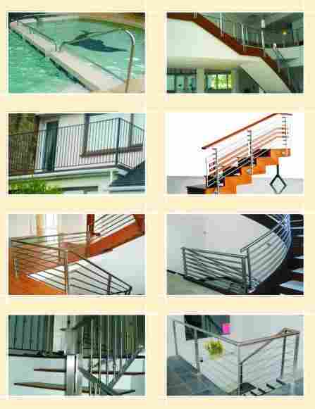 Round Staircase Railings