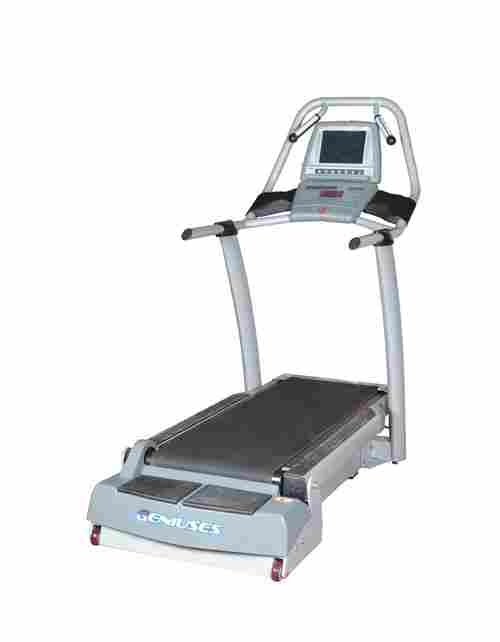 Incline Trainer With Workout Tv Treadmill Health Gym Fitness Equipment