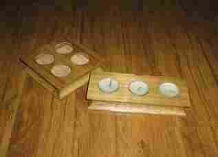 Bamboo Candle Stands