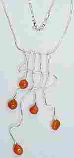 Ladies Silver Necklaces