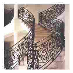 Wrought Iron Stair Railing