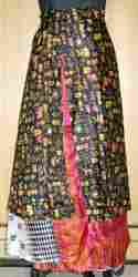 Silk Sarong Gypsy Hippie Long Wraparound Skirt