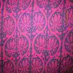 Large Floral Pink Thethan Print Fabrics