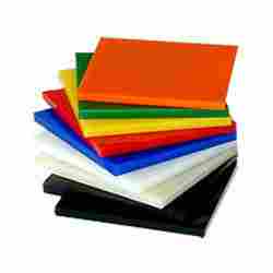 Lightweight Non Transparent Solid Coloured Plain Square Acrylic Sheets