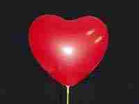 Heart Shape Plain Balloons