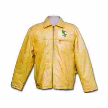 Yellow Color Leather Jackets