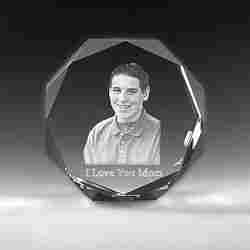 Optical Crystal Paper Weight