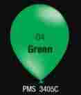 Green Color Balloons