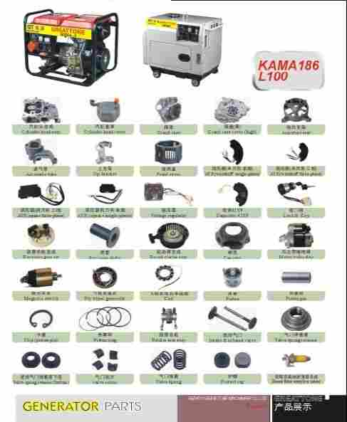 Kama Diesel Generator Parts