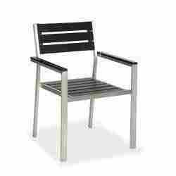 Polished Steel Chair