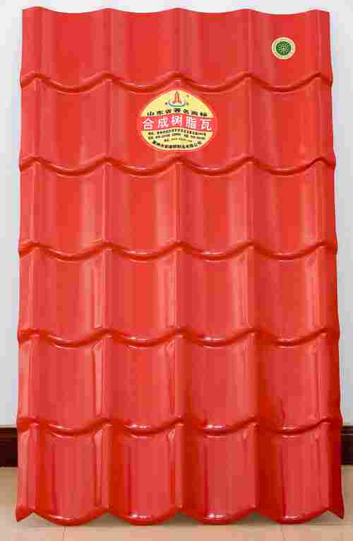 Jieli PMMA Roof Tiles- Europe-Hot Red