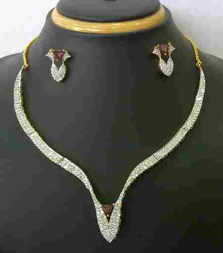 Trendy Vintage Indian Fashion Designer Indian Diamond Jewellery