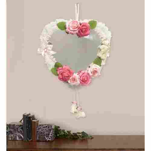 Heart Flower Roses Wall Hanging