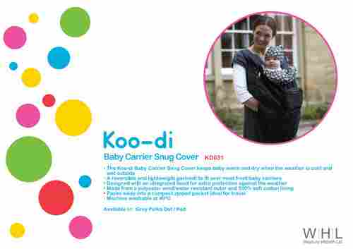 KD031 Koo-di Baby Carrier Snug Cover