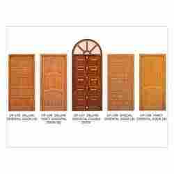 Main Entrance Solid Wood Fancy Panel Doors