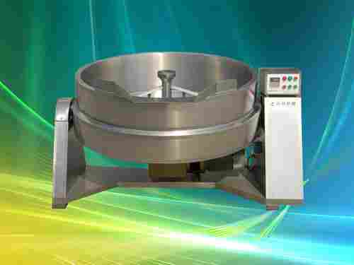 Stainless Steel Tiltable Beneath Mixing Lotus Seed Paste Pot (Heat Transfor Oil)