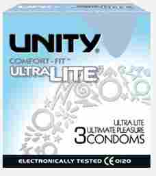 Unity Comfort Fit Ultra Lite Condoms