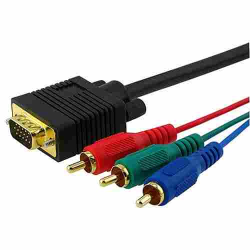 DVI Male to 3 RCS Cable