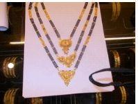 Gold Necklace (Mangalsutra)