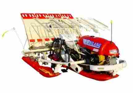 Walking Self-Propelled Rice Transplanter With 4 Planting Rows