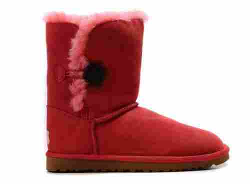 Designer Ugg Bailey Button Boots 5803 Jester Red