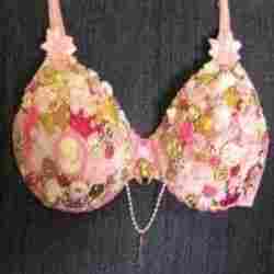 Hand Embroidered Bra