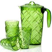 Plastic Pitcher/Jug With Tumblers