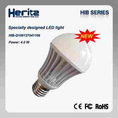 New Specially Designed Plastic LED Bulb 4W E27