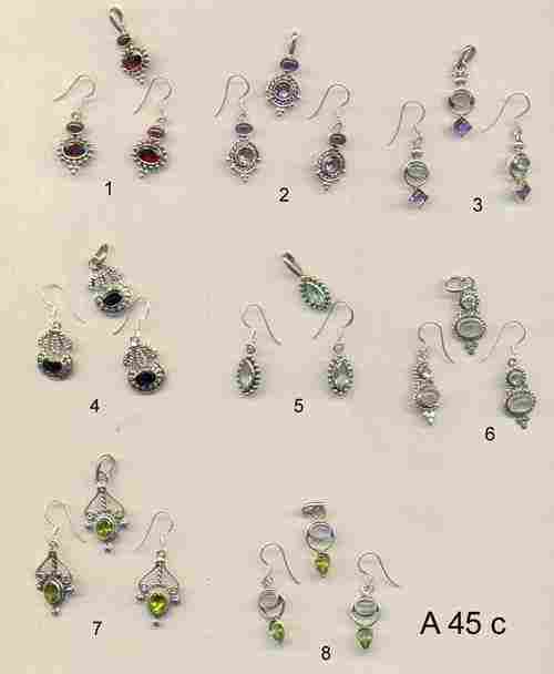Earrings And Pendants Sets