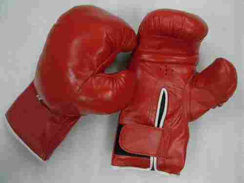 Leather Boxing Gloves (Cotton Padding)
