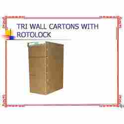 Tri Wall Cartons With Rotolock
