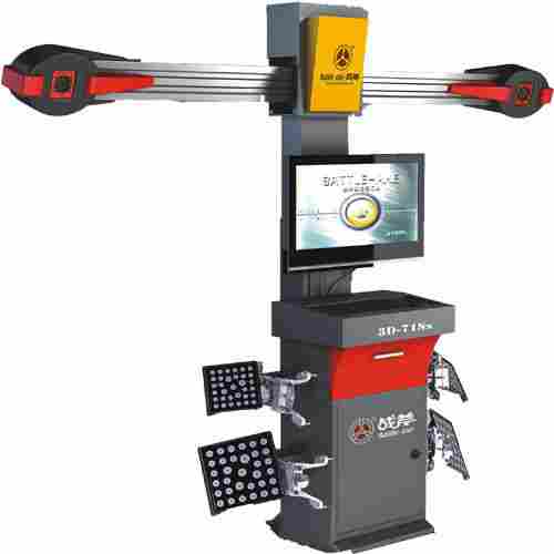 High Accurate 3D Alignment Machine For Car Service Station 13-24 Clamps